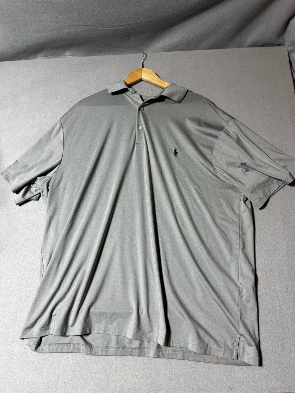 NWOT Polo by Ralph Lauren Men's Heather Gray Short-Sleeve Polo Size 2X